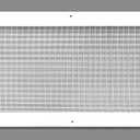 HVAC Premium 18'' x 36'' or 36'' x 18'' Cube Core Eggcrate Return Air Grille - Aluminum Rust Proof - HVAC Vent Duct Cover - White [Outer Dimensions: 19.75 x 37.75]