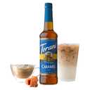 Torani Sugar Free Syrup, Caramel, 25.4 Fl Oz, (Pack of 4) (EXP 07/17/28)