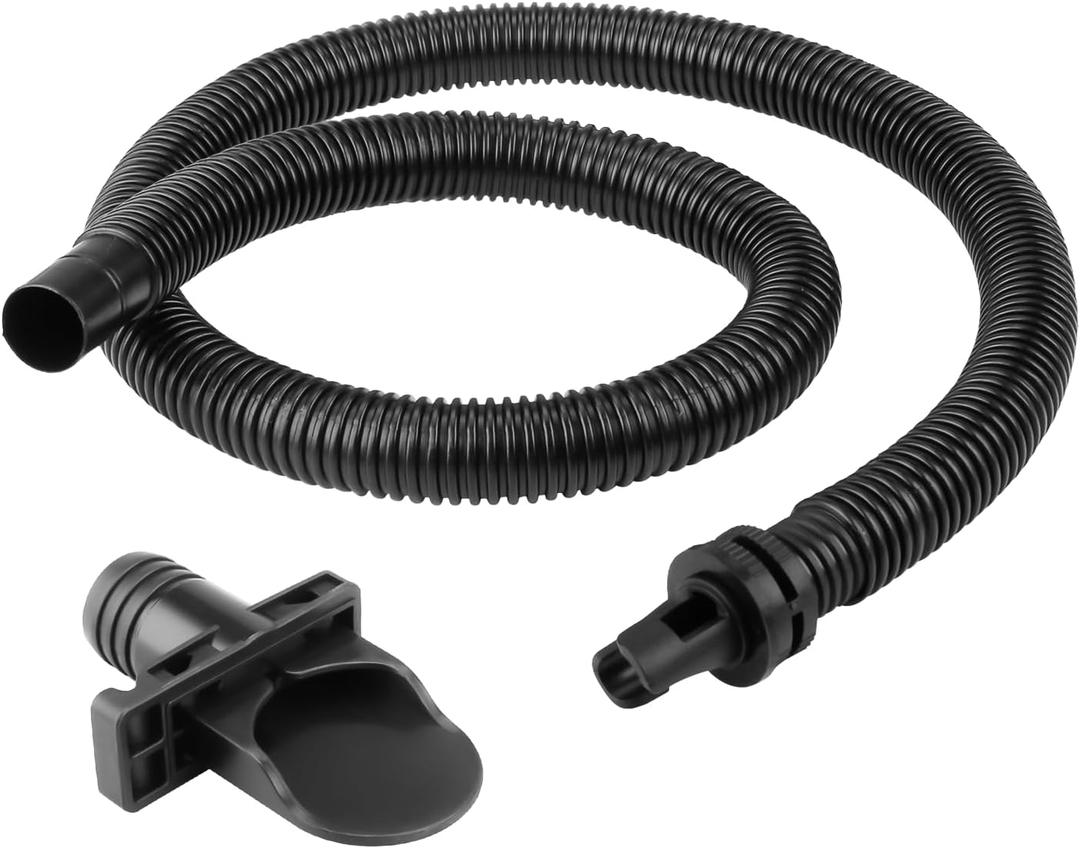 11830 Spa Cover Inflation Hose for Intex - Hot Tub Air Hose & Adapter Fits for Intex Portable Spa Tub 28403E, 28403VM, 28405CA, 28405E, 28407E, 28407VM, 28409E, 28413WL, Replacement Parts