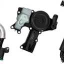 HY-SPEED PCV Valve Oil Separator Engine Crankcase Vent Valve with Valve Breather Hose Kit Compatible with A4 A5 A6 Quattro Q3 Q5 allroad 2012-2018 2.0T 06H103495AE 06H103495J 06H103495AK