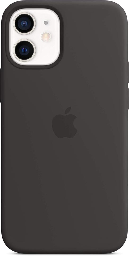 Apple iPhone 12 mini Silicone Case with MagSafe - Black
