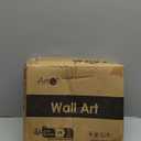 Art3d Framed Wall Art Set of 4 for Wooded Aesthetic Wall Decor for Living room Kitchen Hallway Bedroom, Green Plant Picture Frame, Neutral Botanical Wall Prints