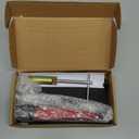 Vorhixa 6 Pcs Plumbing Tools Kit with Angle Stop Wrench & 1/2Inch Compression Sleeve Puller, Professional Plumbers Wrench, Sandpaper and Storage Bag for Frozen/Corroded Angle Stop