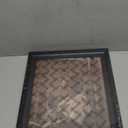 11x14 Picture Frame Black with Black Back Board, Curved Extra Wide Edges, Wooden Vintage Style Picture Frame 11x14 inches for Wall Decor.