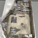 Three Kings Gifts Lighted Stable, Creche, Flat Bottom for Stability, Home Decorating Nativity Scene Set & Figures Shelter with White Dove, for 10 inch Scale Collection