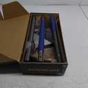 Hoe Garden Tool, Heavy Duty Triangle 52.7" Manual Weeder with Long Handle, Carbon Steel Weed Removing Action Hoe Cultivator for Weeding, Digging, Loosening Soil, Hoeing, Edging