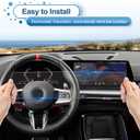 Screen Protector for BMW X1 (2023-2026) /X2 (2024-2026), for BMW X1 X2 (10.7In Navi +10.25In Dash) (xDrive28i, M35i), 9H Tempered Glass 2025 2026 X1 X2 Accessories Anit-scratch&HD Transparent