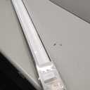 Persilux Cordless Zebra Blinds for Windows, Roller Shades for Windows (51" W x 72" H, White) Dual Layer Fabric for Day and Night,Room Darkening Shades for Home, Office, Bedroom and Living Room