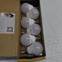 hansang A15 LED E26 Small Light Bulb, Daylight 5000K, 60Watt Equivalent Ceiling Fan Light Bulbs, E26 Standard Base Appliance Light Bulb, 600 Lumen, CRI85+, Eye Protection, 120V, Non-Dimmable 6 Pack