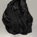 Silk Bonnet Satin Bonnet for Sleeping Large Bonnets with Tie Band Hair Wrap with Adjustable Straps Hair Cap for Women Curly Black