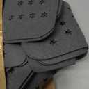 BYKITCHEN Pan and Pot Protectors, Larger & Thicker Pan Protectors with Stars, Set of 6 and 3 Different Sizes, Pot Protectors for Stacking and Protecting Your Cookware (6pcs-12/14/16 inch, Gray)