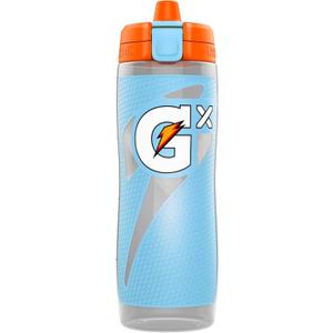 Gatorade Gx Plastic Squeeze Bottle, Light Blue, 30oz