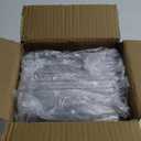 Ravinte 6 Pack Drawer Organizer - 6" X 9" Plastic Storage Bins, Acrylic Organizers with Non-Slip Pads Clear Desk Storage Tray for Makeup, Jewelries, Kitchen Utensils, Bathroom and Office