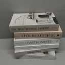 6 PCS Faux Books for Decoration,Designer Luxury Modern Fake Decorative Books for Home Bookshelf Decor Coffee Table Stacked Books, Shelves Living Room Decorative Objects Entry Decor