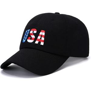 Vintage Washed Distressed Baseball Cap for Men and Women Cotton 100% Dad Hat Adjustable Style USA  (One Size)