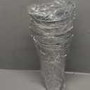 4 PCS Galvanized Ice Buckets, 6 Inch Diameter 7 Inch Tall Galvanized Metal Ice Pails with Handles for Champagne, Beer, and More, Perfect for Parties and Home Decor (100 oz Capacity)