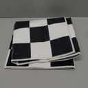 Terrug Black and White Checkered Rug for Entryway,2x3 Small Area Rugs Washable with Non Slip for Kitchen,Soft Low Pile Retro Carpet for Bedroom Front Door Porch
