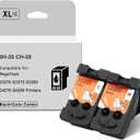 BH-20 CH-20 Print Head Compatible Remanufactured for MegaTank G1220 G1230 G3260 G3270 G3272 G3290 G4270 G4280 G5020 G6020 G7020 Printers (Black and Color Combo Pack)