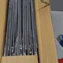 6 Pack Bed Sheets Organizers And Storage,Sheets Set Folder Keeper with Handle,Foldable Bedding Storage Box For Linen Closet,Duvet Cover(King Size-3.7 Gal,Beige) (Gray)