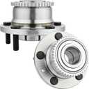 JLEO 512271 (Pair) FWD Rear Wheel Bearing and Hub Assemblies for 2007-2012 Lincoln MKZ,for 2006 Lincoln Zephyr,for 2003-2008 Mazda 6,for Ford Fusion 2006-2012,for 2006-2011 Mercury Milan