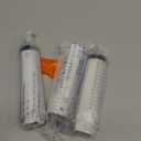 150ml Large Syringes for Liquid, Oral, Scientific Labs, Measurement, Dispensing, with Cap- 3 Pack 150 ml Syringe