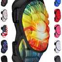 Exxact Sports Defender Baseball Elbow Guard, Batters Softball Elbow Guard Baseball Youth & Adult with Adjustable Straps -
Tie Dye
 (AS, M)