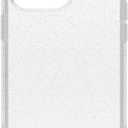OtterBox iPhone 15 Pro MAX (Only) Symmetry Clear Series Case - Stardust(Clear/Glitter), Ultra-Sleek, Wireless Charging Compatible, Raised Edges Protect Camera & Screen