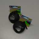 Dog Tennis Ball Holder Accessory - Leash Attachment, Lightweight Silicone for Convenient and Fun Playtime - Fits Standard Tennis Ball Size (Black), 2 Pcs