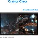 JETech Screen Protector for iPhone SE 3/2 (2022/2020 Edition), 4.7-Inch, Tempered Glass Film, 3-Pack