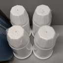 BOGDA 4 Pack Water Filter Replacement Zero, 5-Stage Compatible with Zero Pitcher and Dispenser, Fit for Zero Filter Water Replacement Filters and ZR-001 ZR-017 ZR-004