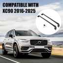 Psler Heavy Duty Roof Racks Cross Bars Compitable with Volvo XC90 2018 2019 2020 2021 2022 2023 2024 2025 with Metal Anti-Theft Lock, Aluminum Roof Rails Crossbars Anti-Theft Non-Corrosion