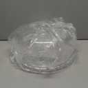 HBlife Cake Stand with Acrylic Dome Cover (12.2"), Multifunctional Serving Cookie Platter Punch Bowl and Cake Plate for Dessert Table Display for Parties (6 Uses)