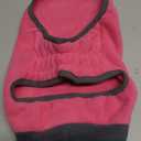 Queenmore Dog Sweater,Soft Fleece Vest Pullover Dogs Jacket with Elastic Stretchable,Warm Winter Dog Coats Cold Weather Doggy Dachshund Sweaters for Small Dogs Cats Boy or Girl (Pink, S)