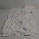 Matters Cover With Bad Skirt 39 x 75In White