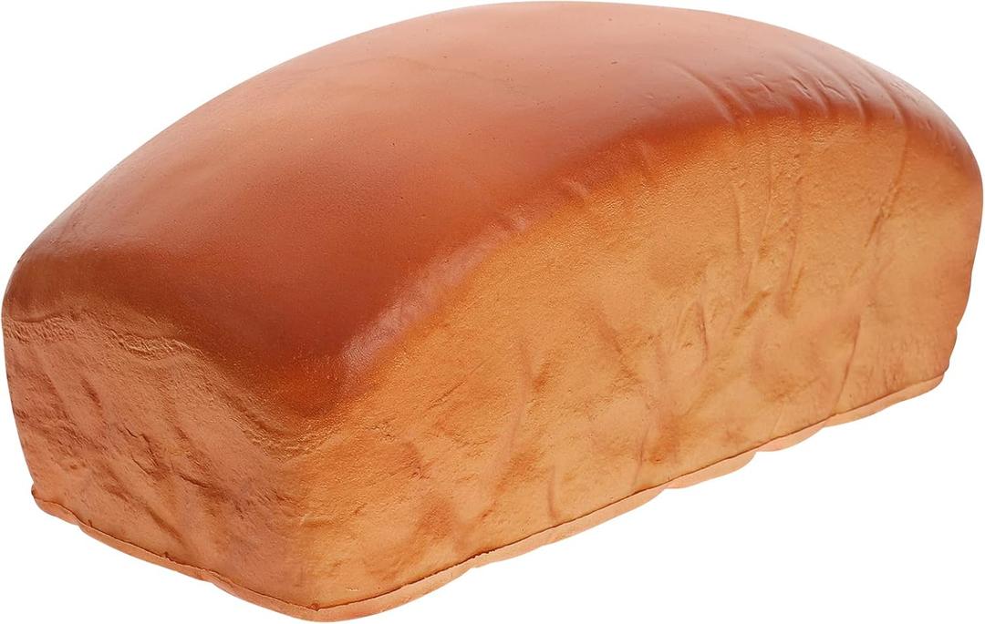 LUOZZY Fake Bread Decoration Artificial Bread Simulation Food Model Square Bread Photo Props for Kitchen Display