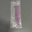 Sport Band Compatible with Apple Watch Band 44mm 45mm 46mm 40mm 42mm 38mm 41mm 49mm, Soft Silicone Waterproof Replacement Strap for iWatch Watch Series 11 10 9 8 7 6 5 4 3 2 1 SE Ultra Women Men (Lavender)