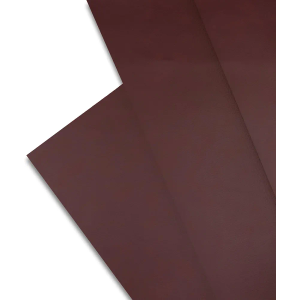 Majestic Giftware PVC Faux Leather Rectangle Tablecloths | (TCE29-54144) Burgundy Waterproof & Spill Proof Dining Table Cover | Decorative Washable Tablecloth for Home, Kitchen, Party (54X144)