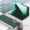 tharlet Compatible with Samsung Galaxy Z Fold 7 Case, Slim Fit Full Protection Case for Women Girls, Ultra Thin Shockproof Hard PC Anti Scratch Protective Cover for Galaxy Z Fold 7 2025 (Green)