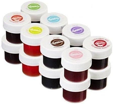 Wilton Set of 8 Icing Colors (Set of 16)