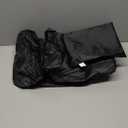 2-3 Inch Mattress Topper Cover (Only Cover) Memory Foam Protector Microfiber Memory Foam for Latex Mattress Topper Gel RV(Twin 75 x 38 Inch,Black)