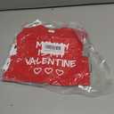 Baby Boys Girls Mommy Is My Valentine Outfit Set Heart Long Sleeve Pants Set (3-6 Months, Red)