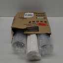 Charmount 32 oz 50 Sets Clear Plastic Cups with Lids and Straws, Sturdy & Food Safe Disposable To Go Cups for Cold Drinks, Iced Coffee, Milkshakes, Smoothies