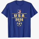 USA Player 2026 Team Boys Kids Men Youth Teen USA 2026 T-Shirt, Size Medium
