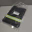 HOZELIN Outdoor Faucet Covers for Winter Freeze Protection 2Pack, 5.9" W x 8.25" H Heavy Duty Waterproof Insulated Spigot Covers for Outside Taps & Hose Bibs, Frost Proof, Easy Install (Black)