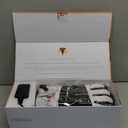 SAVIOR HEAT Heated Ski Gloves 2.0 for Men Women 7.4V 3000mAh Fast Charging Electric Rechargable Batteries 3M Thinsulate Waterproof Touchscreen Bluetooth App Snowboarding Ice Skating Gloves (Small)