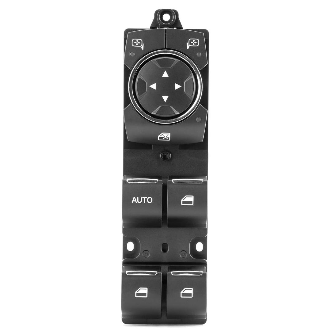 1 AUTO Power Window Switch for Ford Explorer 2011-2015 Ford Police Interceptor Utility 2013-2015 Front Left Driver Side, Master Power Window Switch Control Button Assembly OE# BB5Z14529CA DWS1609