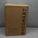 BAGSMART Expandable Carry On Luggage 22x14x9 Airline Approved, 1OO% PC Lightweight Hard Shell Suitcase, 20 Inch Travel Luggage with Spinner Wheels, Waterproof Rolling Suitcase,Blue