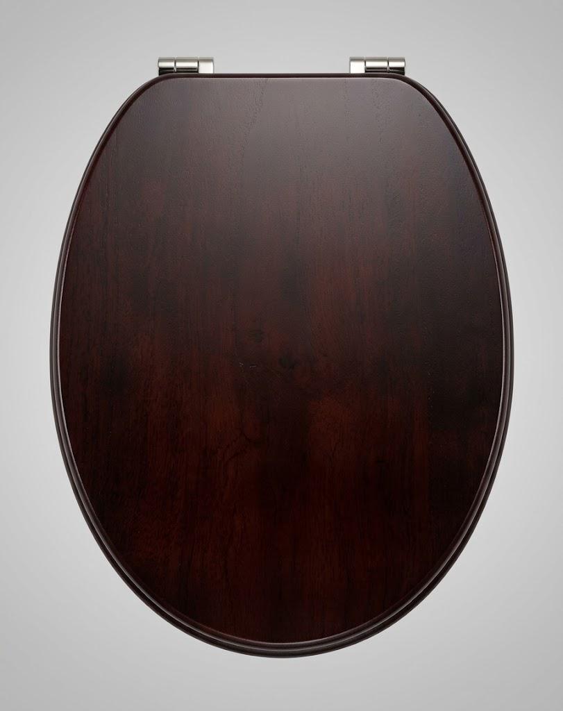 TopNotch Timber High Class Wood Toilet Seat 