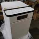 Portable. Portable Air Conditioner Fan, Dual-Use Cold Air Fan with Heating and Cooling .Tabletop (1, White)