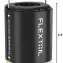 FLEXTAILGEAR Air Pump for Inflatables with Camping Lantern, Tiny Pump 2X, 4kPa Portable Air Pump Rechargeable Air Mattress Pump with Magnetic Design, for Sleeping Pads Pool Floats Swimming Rings